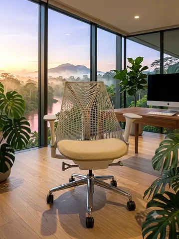 Herman Miller Sayl Office Chair With Adjustable Arms and Lumbar Support