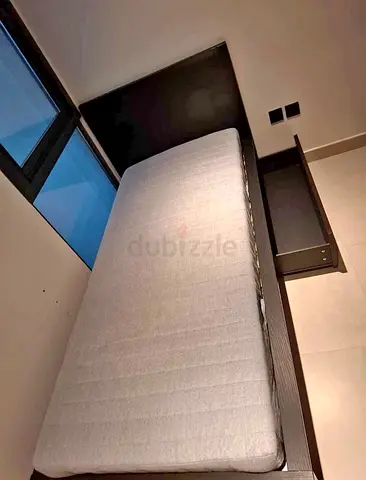 IKEA MALM Single Bed + Mattress