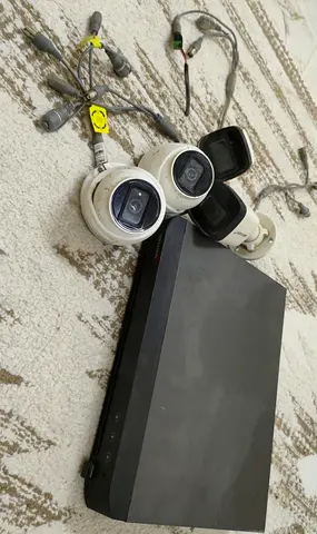 Hikvision CCTV Security System with 4 Cameras and DVR