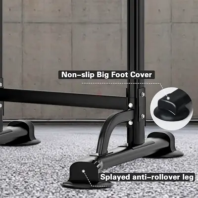 Sturdy Multi-Functional Power Tower Base with Anti-Rollover Legs