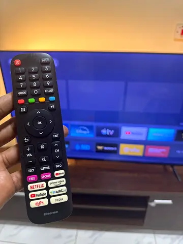 Hisense TV 58 Inch Smart Wifi Wireless with original remote control