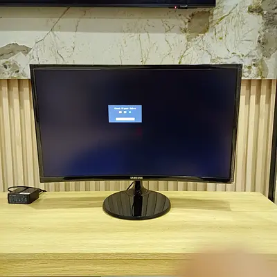 Samsung LS24F390 24 Curved Full HD Monitor | HDMI | Free Delivery UAE