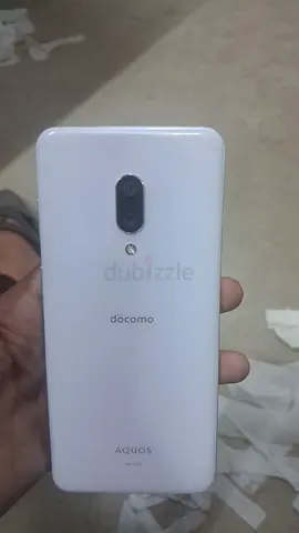 White Sharp Aquos zero2 Docomo smartphone - used, good condition