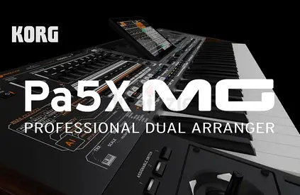 Korg Pa5X MG Professional Dual Arranger Keyboard