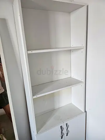 Free White Storage Cabinet with Doors – Collection Today