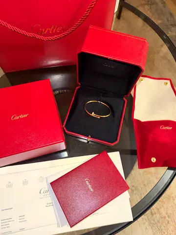 Cartier Juste un Clou Bracelet with Original Box and Papers bought in the Mall of the Emirates
