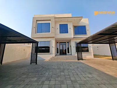فيلا مودرن فاخرة للإيجار | جديدة كلياً | 5 غرف ماستر | طرفا – الشارقة