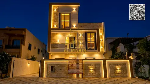 🏡 Luxury 6 Master Bedroom Villa with Roof & Pool for Sale in Al Amerah – Ajman | 🧾 Fees Included | 💰 10% Downpayment | Mortgage Available