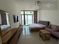 Fully furnished studio for rent in Carson Damac Hills 1