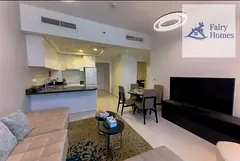 Furnished 2BR Apartment | Tower 108 JVC | Skyline View