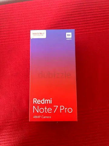 Redmi Note 7 Pro with box