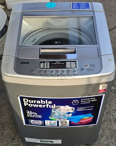 LG 10kgs top load washing machine import from singapore excellent condition good price with 30 days