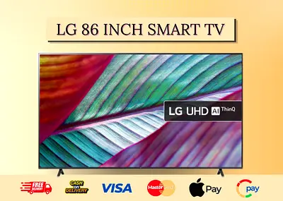 LG 86 Inch Smart TV | AI 4K Smart UHD TV | 86UR7800 | Free Delivery | Warranty Included