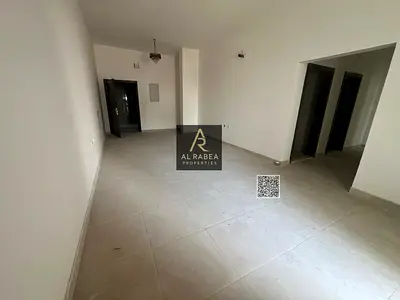 Apartment for annual rent in Ajman, Al Aaliyah area, first occupancy, two bedrooms and two bathrooms