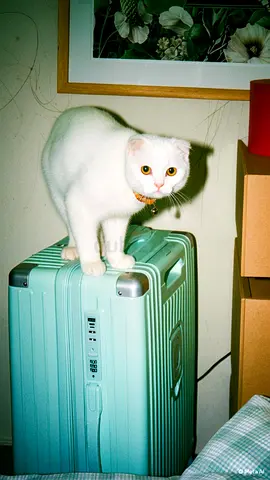Beautiful White Scottish Fold Kitten for Free Adoption