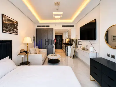 Fully Furnished Studio|Flexible Cheques |Low Floor