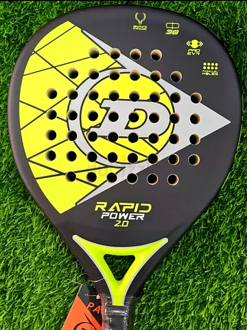 Brand New Dunlop Rapid Power 2.0 Padel Racket with Original Cover Bag – Graphite Frame