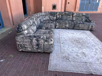 Marina home Sumo sectional sofa