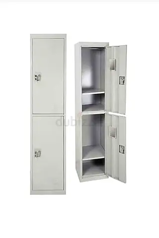 Two-Tier Metal Storage Locker - Steel Staff/School Locker