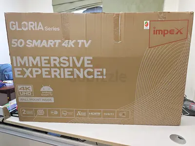Impex Gloria 50 Smart 4K TV (Brand New in Box)
