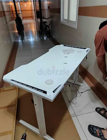 White Colure lighting Gaming Table Brand New