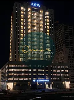 Studio for Sale in AZHA Garden Residence Al Amerah Ajman 645 Sq Ft Balcony Open Kitchen Pool Gym Dev