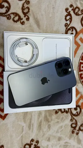 Iphone 15 promax 256gb Black titanium