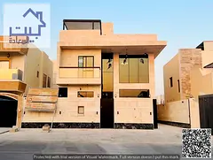 Villa for sale in Al Helio 2, Ajman. Central AC, on main road near services. Easy exit to Dubai & Sh