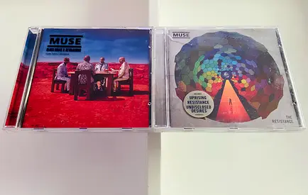 2 Muse Music CD’s