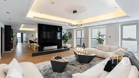 Upgraded & Furnished | Palm View | High Floor