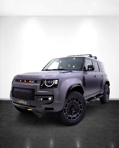 DEFENDER 110 OCTA P635 WITH CARBON EXTERIOR + FULLY LOADED + SPECIAL MATTE CHARENTE GRAY