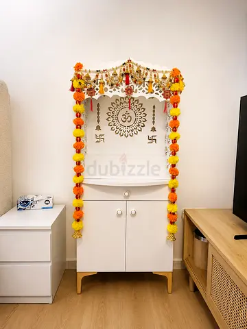 Wooden Pooja Mandir / Temple Cabinet – Excellent Condition