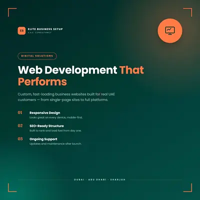Professional Website Design  Development – UAE