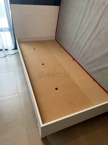 Single White Bed Frame - Good Condition