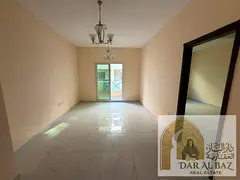 One bedroom and living room for annual rent in the Muwailih commercial area. Includes a master bedro