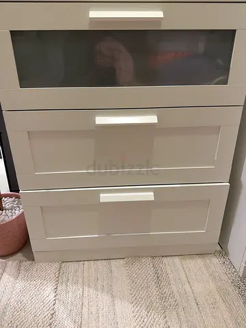 IKEA white drawers