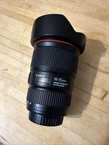 Canon EF 16-35mm f/2.8L (Image Stabilized) Wide-Angle Lens with Hood