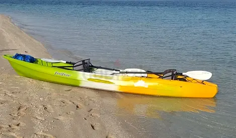 Tandem Kayak and SUP with Paddles and Seats