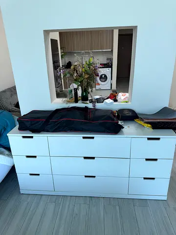 IKEA MALM 9-Drawer Chest – White | Good Condition