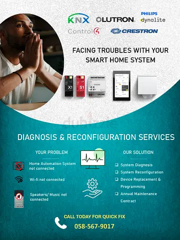 Home Automation services KNX, Lutron, crestron, philips dynalite, control4