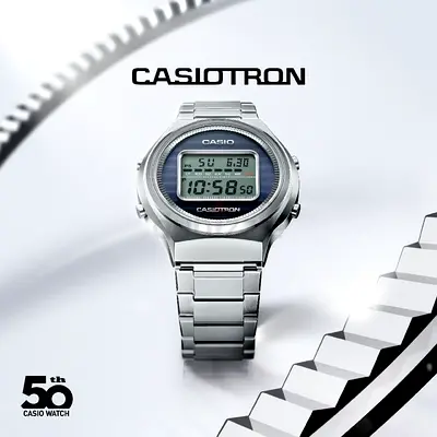 Casio TRN-50 2A Classic Digital Stainless Steel Mens Watch still in original packaging