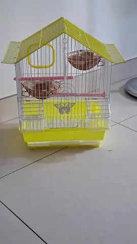 New small cage with extra accessories