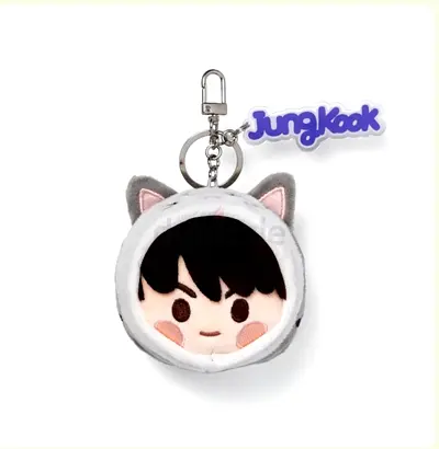 BTS island in the seom jungkook face keyring