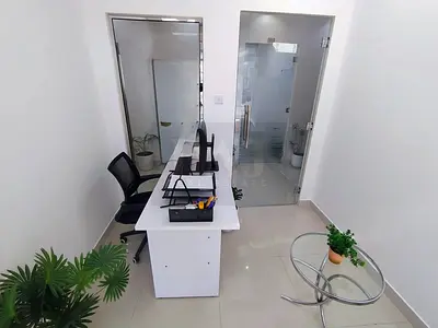 Office for rent with beautiful interior & ample natural light available Dubai