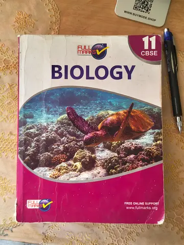 CBSE Class 11 Biology Textbook (Full Marks)