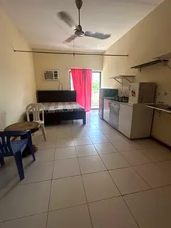 Furnished room with attached bathroom and kitchen available for rent in Hor Al Anz