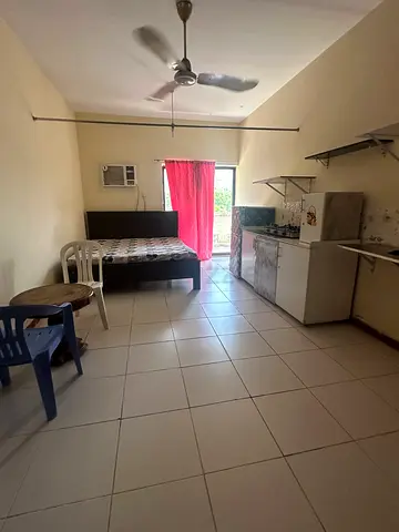 Furnished room with attached bathroom and kitchen available for rent in Hor Al Anz