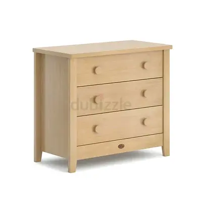 Boori Light wood 3-drawer chest / dresser - compact bedside or kids chest