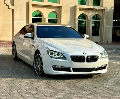 بي ام دبليو 640i جران  سيدان BMW 6-Series 640i 2015 GCC Specs - Immaculate Condition