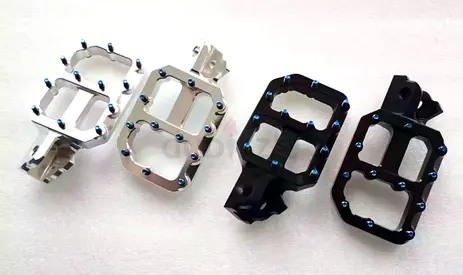 Prickly styled pegs with titanium for the surron light bee x